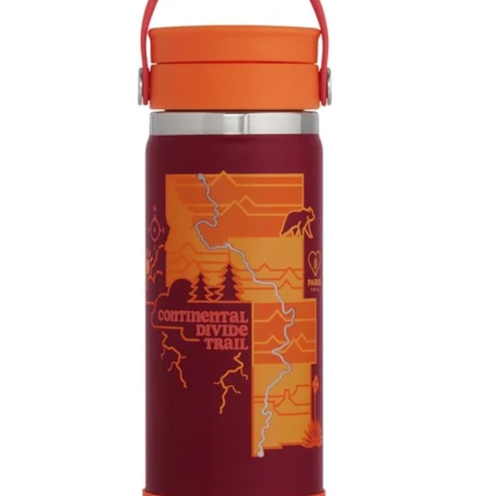 Hydro Flask Scenic Trails Limited Edition 20 oz Wide Mouth with Flex Sip…